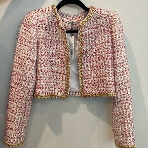 🎀ALICE+OLIVIA TWEED PINK JACKET🎀